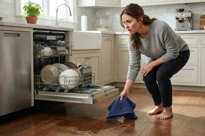 Water on the Floor Around Your GE Dishwasher: Where It Comes From