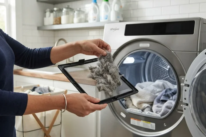 From Lint Screen to Rooftop Cap: Caring for the Whole Airflow Path of a GE Dryer