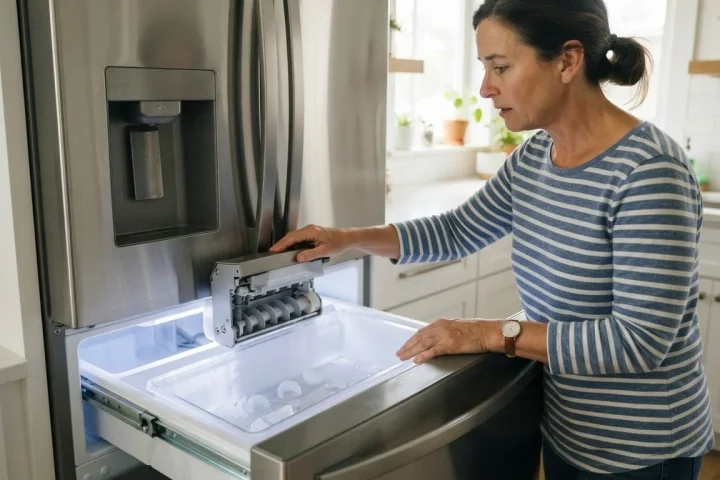 When the Ice Bin Stays Empty: A GE Refrigerator Ice Maker Check Sequence
